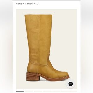 Frye Campus Banana boots